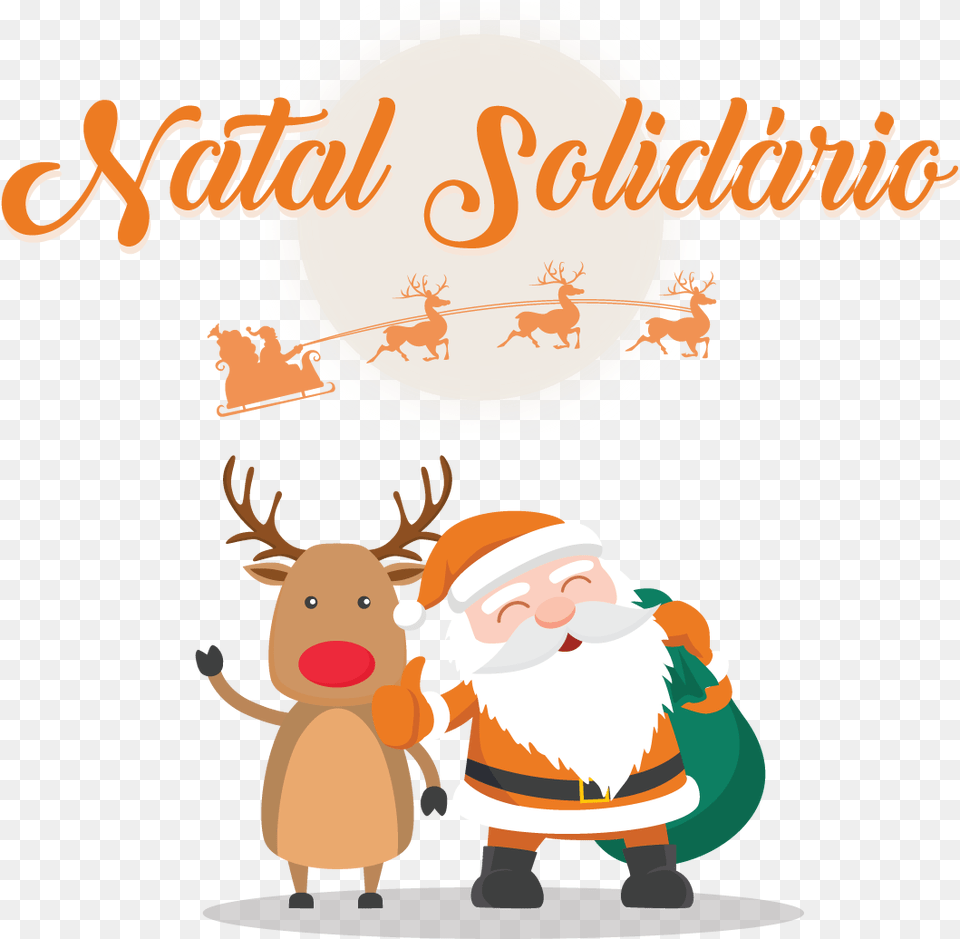 Natal Solidrio Father Christmas, People, Person, Baby, Publication Free Png