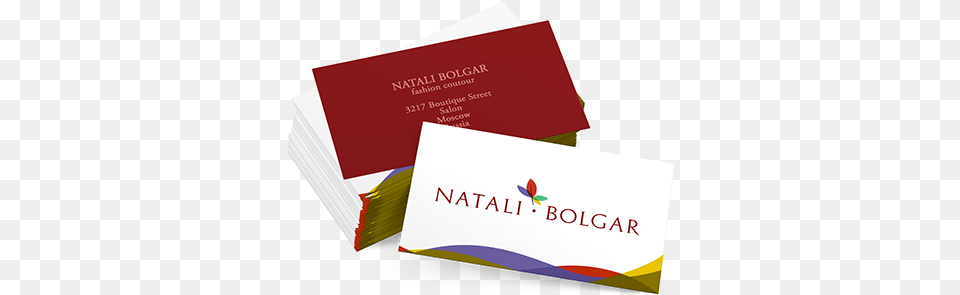 Natali Bolgar Horizontal, Paper, Text, Business Card Png