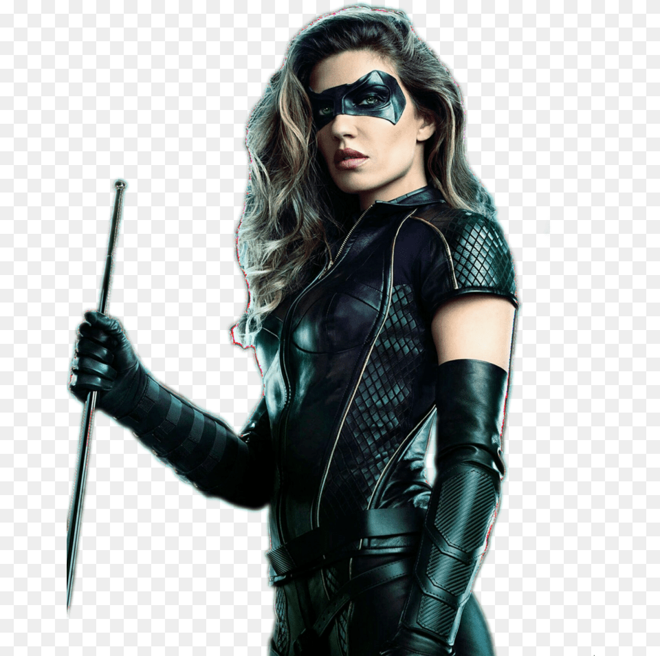 Natalia Romanova Black Canary Arrow Dinah Drake, Clothing, Coat, Costume, Person Free Png Download