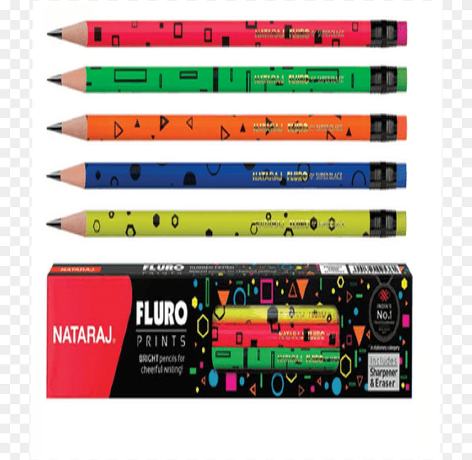 Nataraj Fluro Prints Nataraj Fluro Prints Pencil, Scoreboard Png