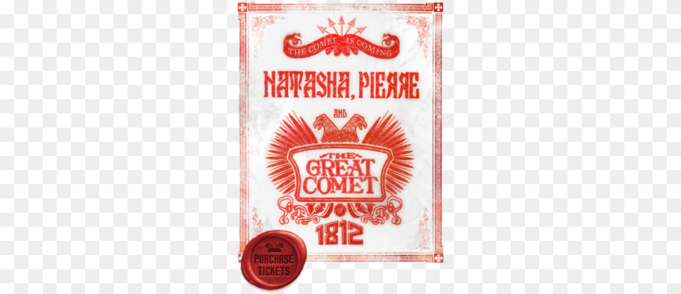 Natasha Pierre And The Great Comet Of Great Comet Original Cast Natasha Pierre Original, Food, Ketchup, Advertisement, Powder Free Png