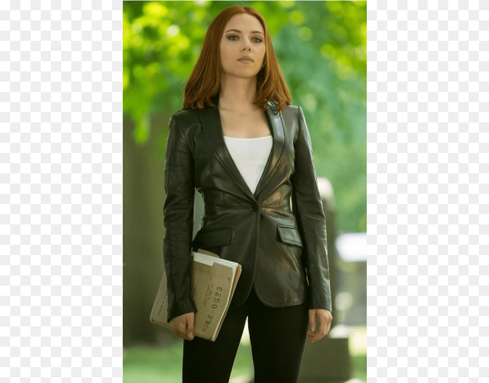 Natasha Romanoff The Winter Soldier, Blazer, Clothing, Coat, Jacket Png