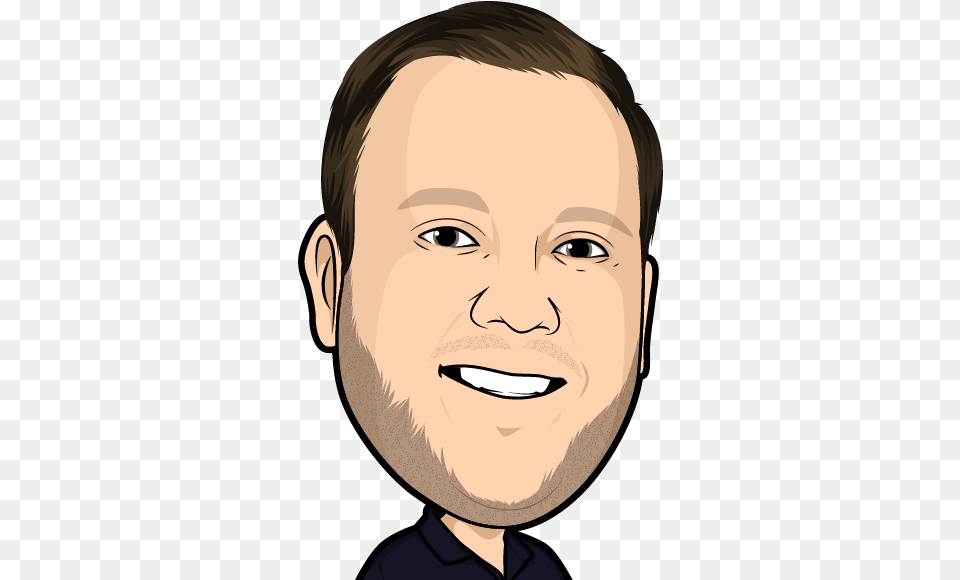 Nate Morris Profile Photo Cartoon, Face, Head, Person, Photography Free Png Download