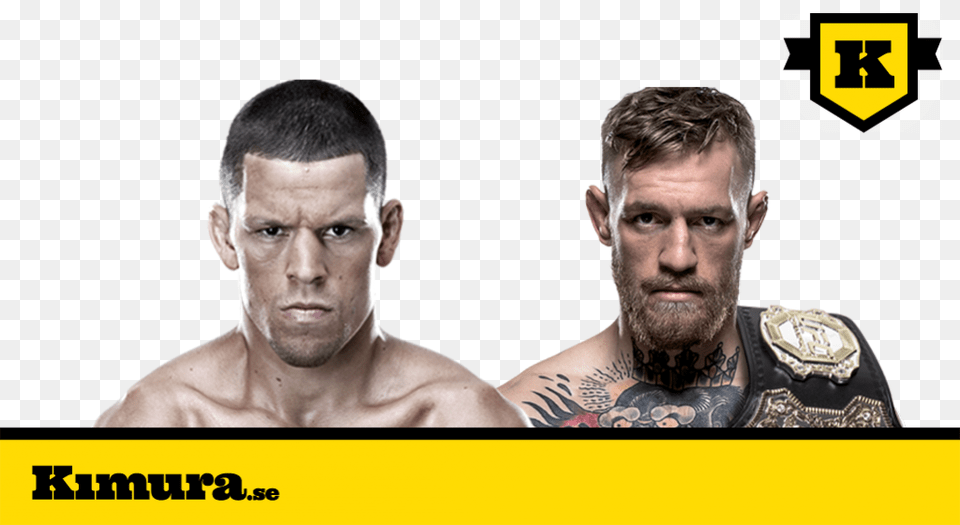 Nate Vs Mcgregor Ryan Bader Vs Latifi, Adult, Skin, Portrait, Photography Png Image