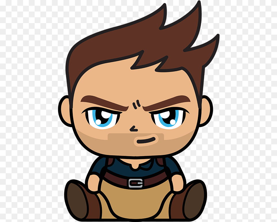 Nathan Drake Cartoon, Baby, Person Free Png Download