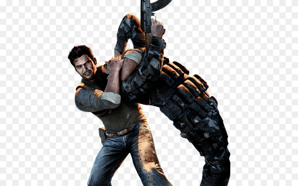 Nathan Drake Clipart Uncharted, Adult, Male, Man, Person Png Image