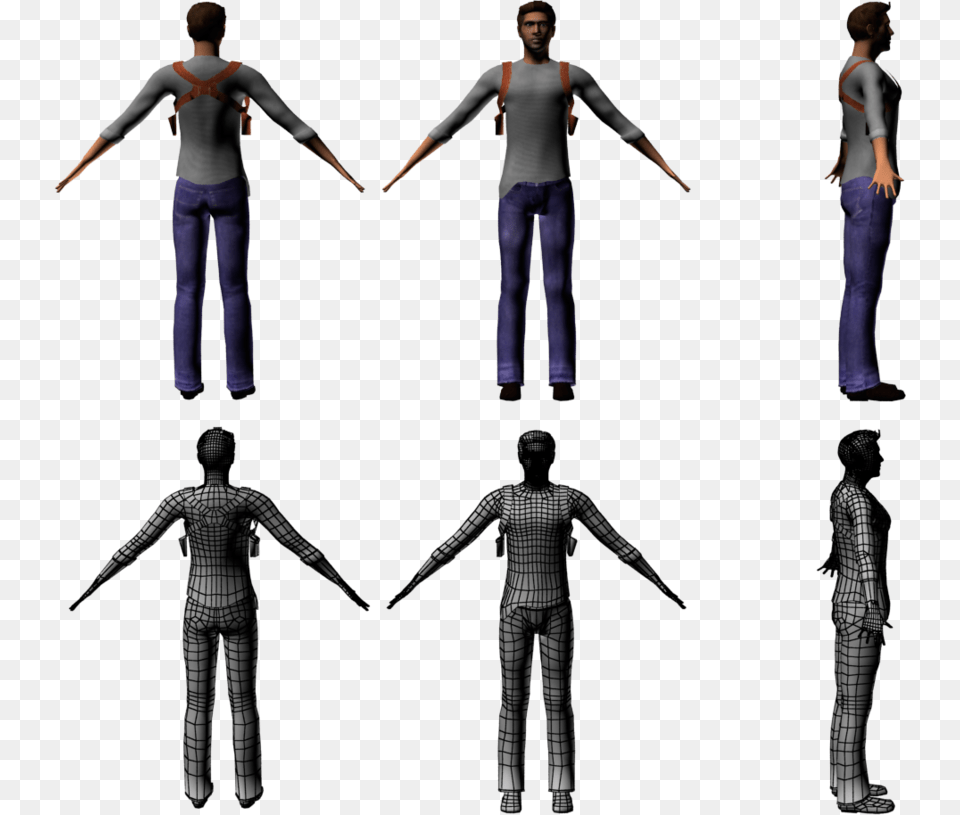 Nathan Drake Standing, Pants, Clothing, Adult, Person Free Png