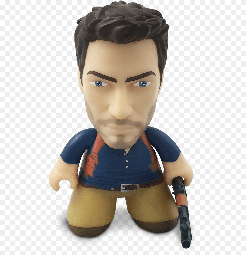 Nathan Drake Uncharted 4, Person, Figurine, Face, Head Free Transparent Png