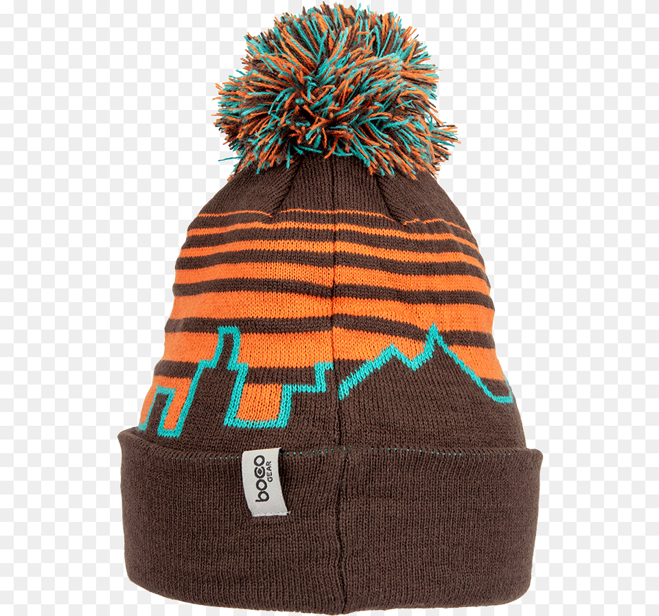 Nathan Knitted Pom Pom Beanieclass Beanie, Cap, Clothing, Hat, Person Free Transparent Png