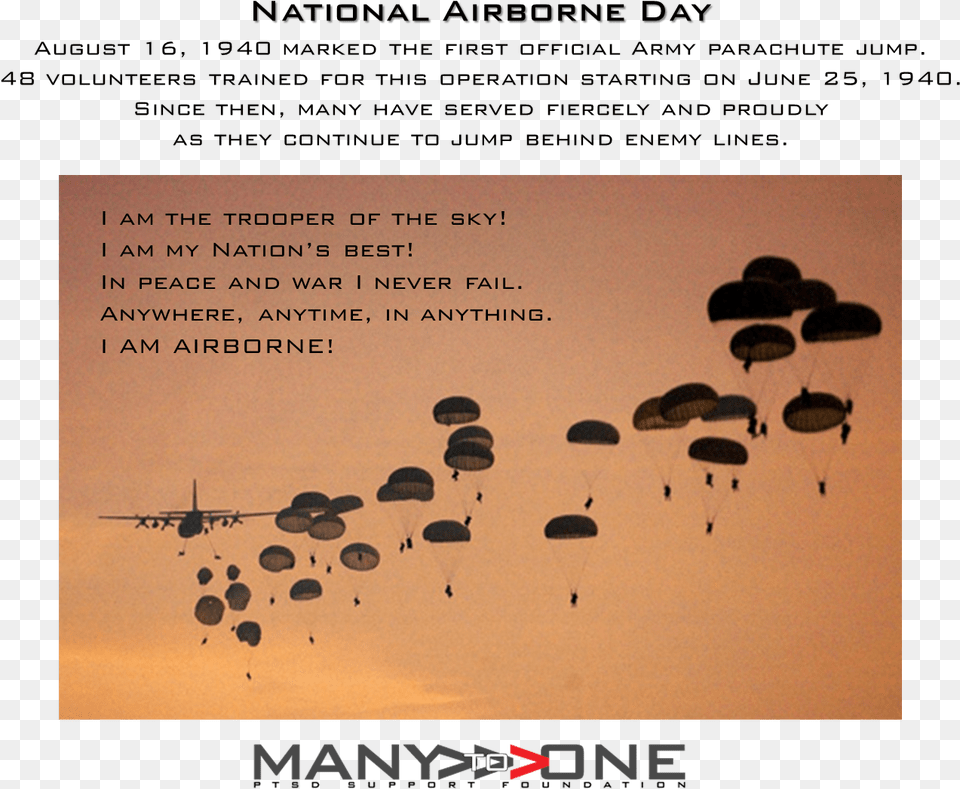 National Airborne Day Airborne Forces, Aircraft, Airplane, Transportation, Vehicle Free Transparent Png