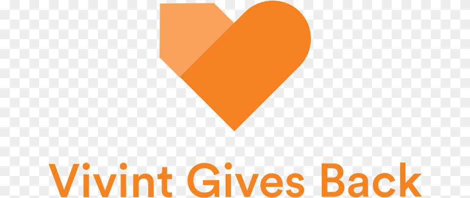 National Autism Association Vivint Gives Back Logo, Heart Free Transparent Png