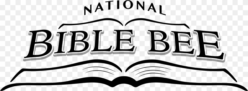 National Bible Bee Illustration, Gray Free Transparent Png