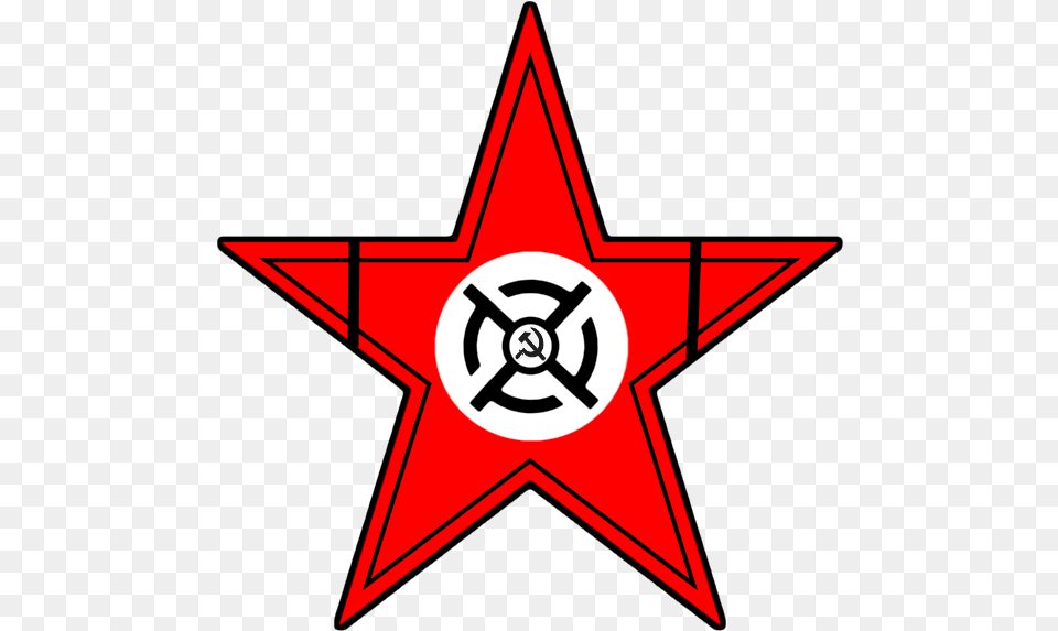 National Bolshevik Style Soviet Star By Columbiansfr Communism, Star Symbol, Symbol, Dynamite, Weapon Free Transparent Png