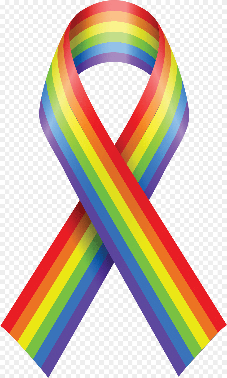National Coming Out Day Campaign Lgbt Ribbon, Accessories Free Png Download