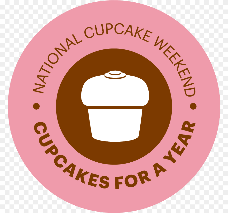 National Cupcake Day Weekend Ice Cream, Logo, Disk Png Image