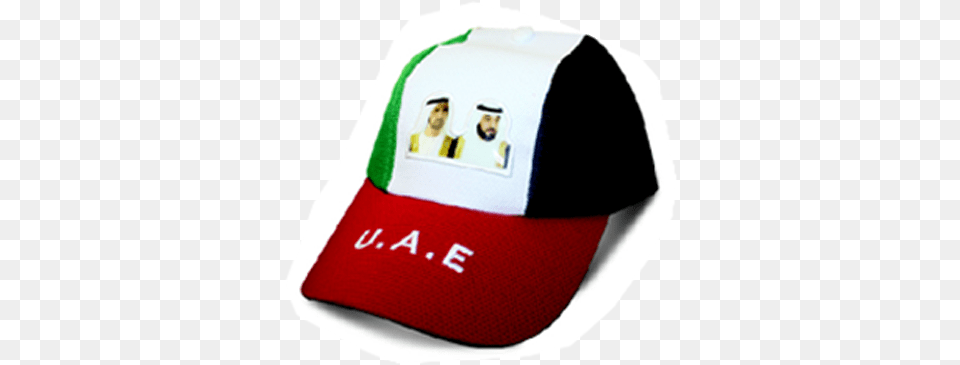 National Day Flag Design Of Cap With H Uae National Day Products, Baseball Cap, Clothing, Hat Free Transparent Png