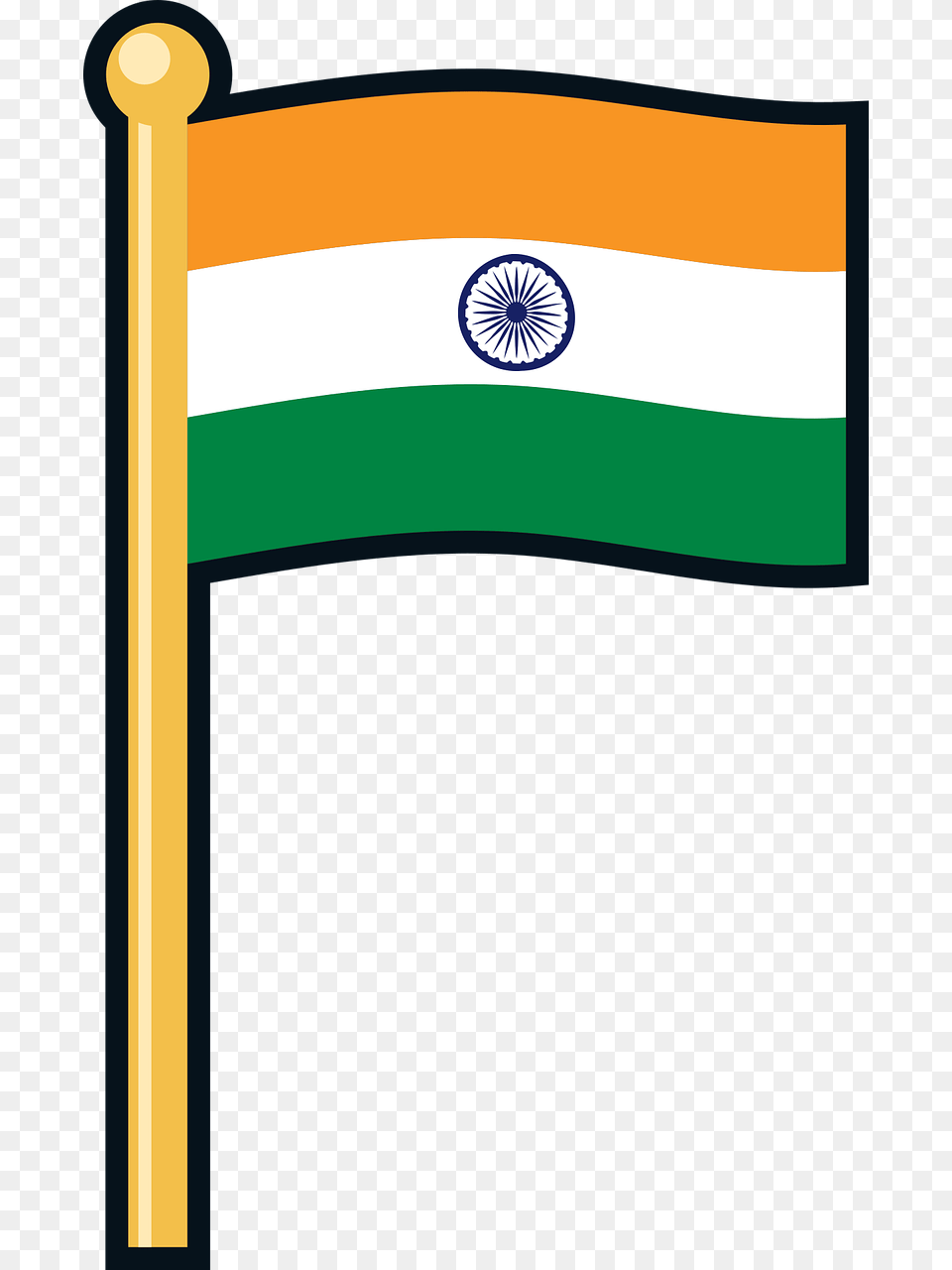 National Flag Of India Clipart, India Flag Png Image