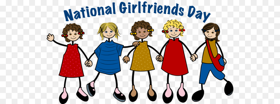 National Girlfriends Day National Girlfriend Day 2017, Book, Comics, Publication, Person Png Image