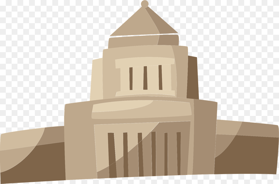National Government Building Of Japan Representatives And Councillors Clipart, Architecture, Bell Tower, Cathedral, Church Png Image