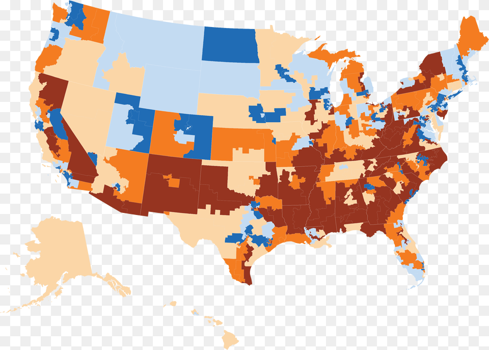 National Heat Map Of Congressional District Dci Scores Map House Market Usa, Chart, Plot, Atlas, Diagram Png Image