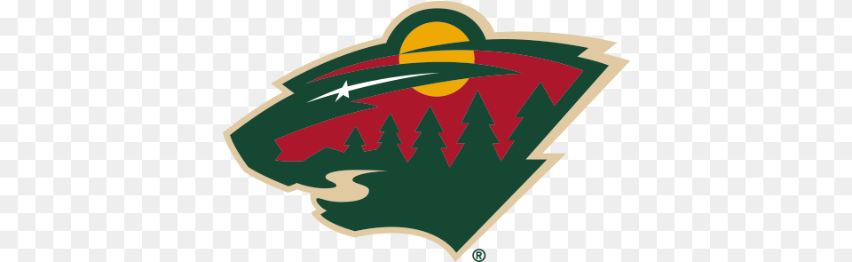 National Hockey League Teams Scores Stats News Mn Wild, Logo, Clothing, Hat Png Image