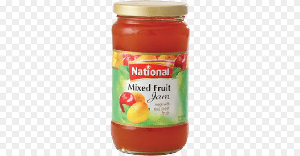 National Jam Mix Fruit Jam Price In Pakistan, Food, Ketchup, Plant, Produce Free Transparent Png