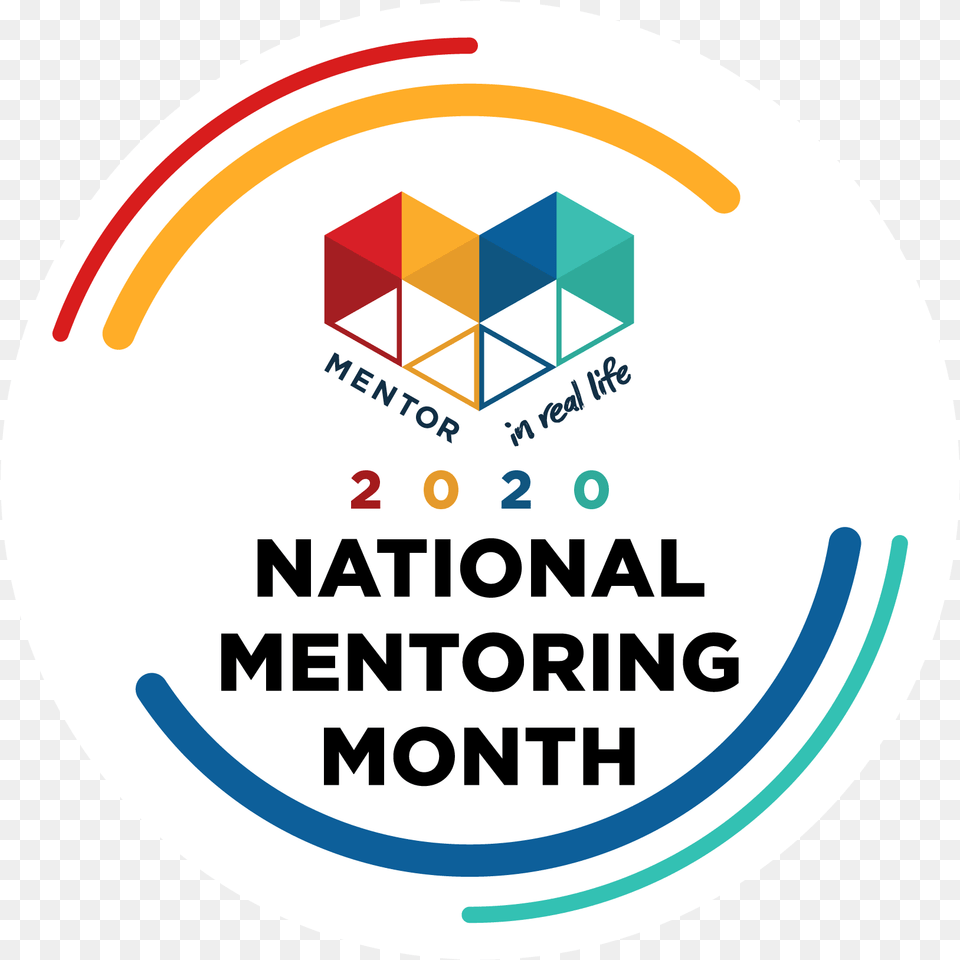 National Mentoring Month Vertical, Logo, Disk Png
