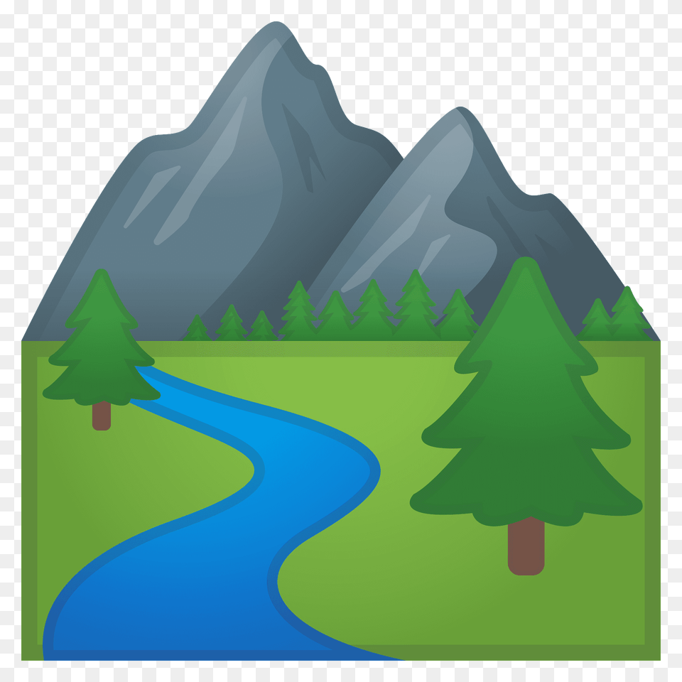 National Park Emoji Clipart, Green, Tree, Plant, Outdoors Free Png