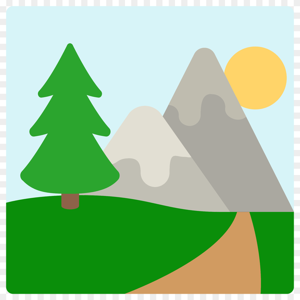 National Park Emoji Clipart, Plant, Tree, Person, Fir Free Png Download