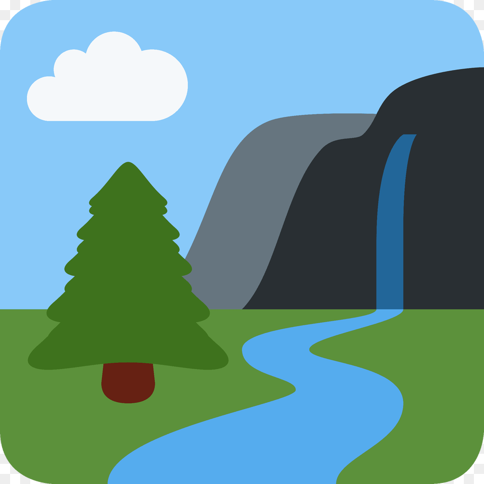 National Park Emoji Clipart, Tree, Plant, Outdoors, Person Png Image
