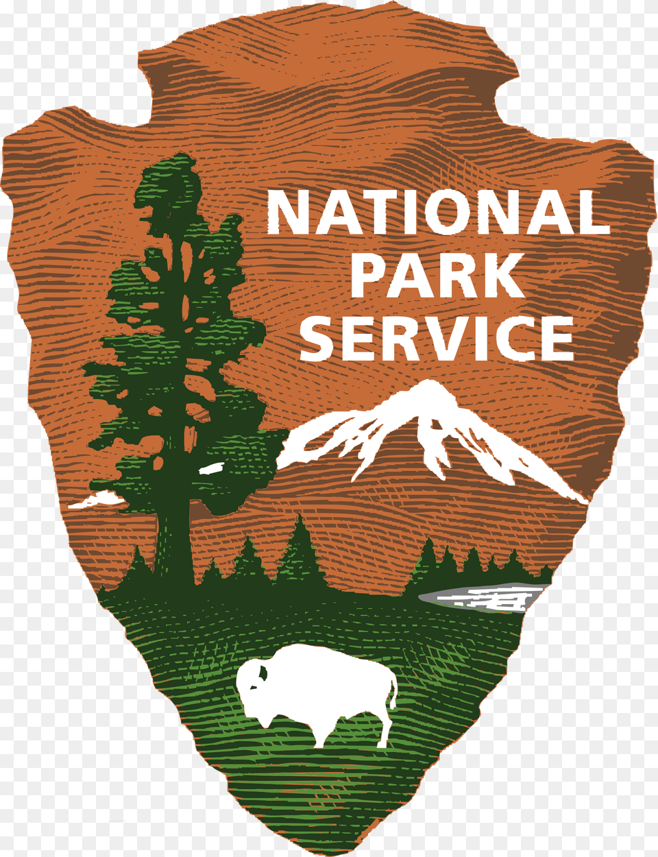 National Park Service, Advertisement, Poster, Animal, Buffalo Free Transparent Png