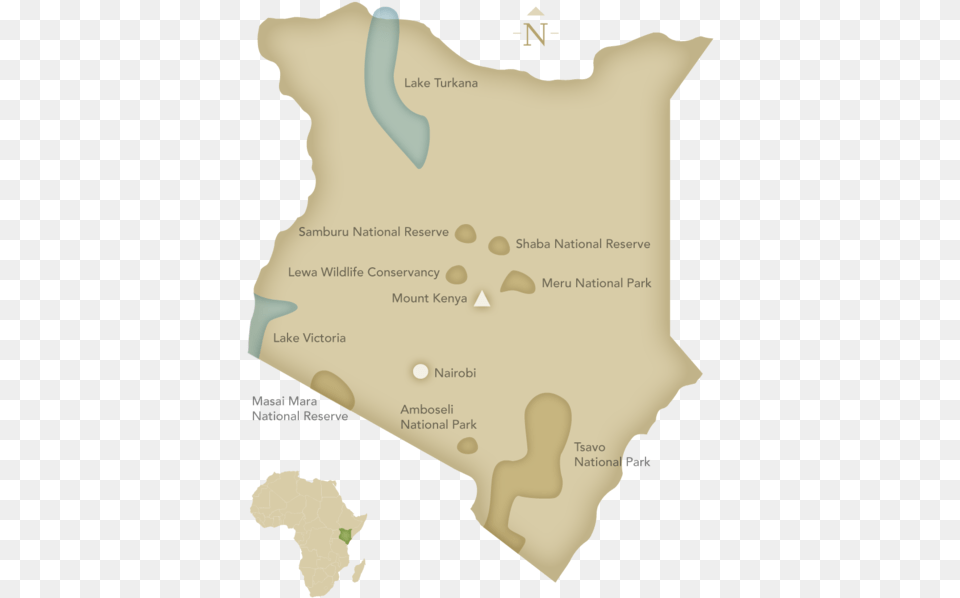 National Parks In Kenya Uganda And Tanzania, Chart, Map, Plot, Atlas Free Png Download