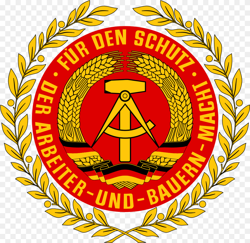 National Peoples Army East Germany, Emblem, Symbol, Logo, Badge Free Png Download