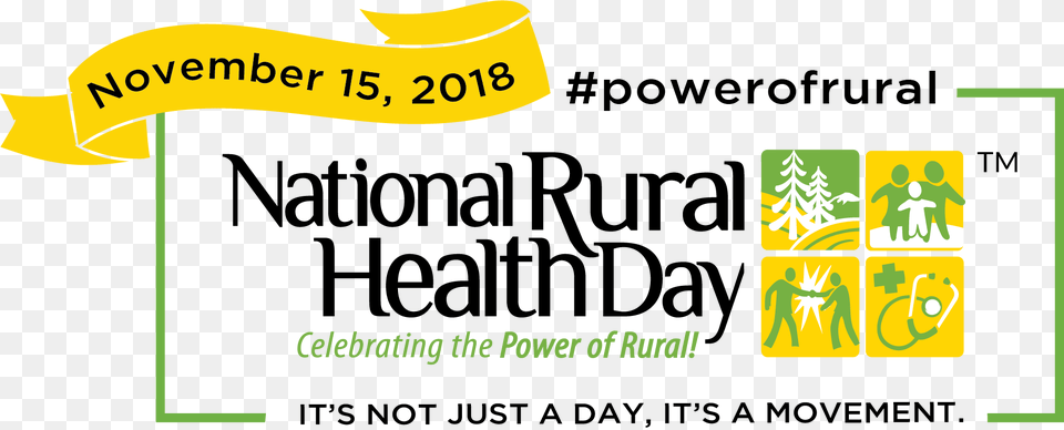 National Rural Health Day, Logo, Person, Advertisement, Text Png