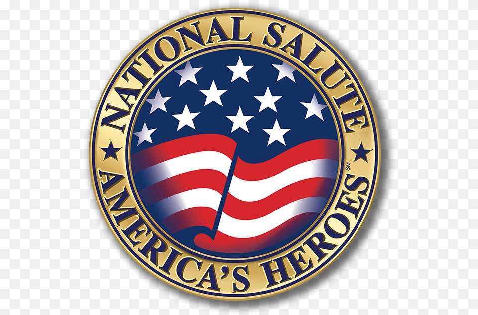 National Salute To America S Heroes Brings Memorial Military, American Flag, Flag, Emblem, Symbol Png