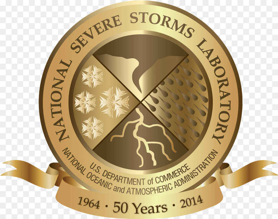 National Severe Storms Laboratory, Gold, Logo, Badge, Symbol Free Png