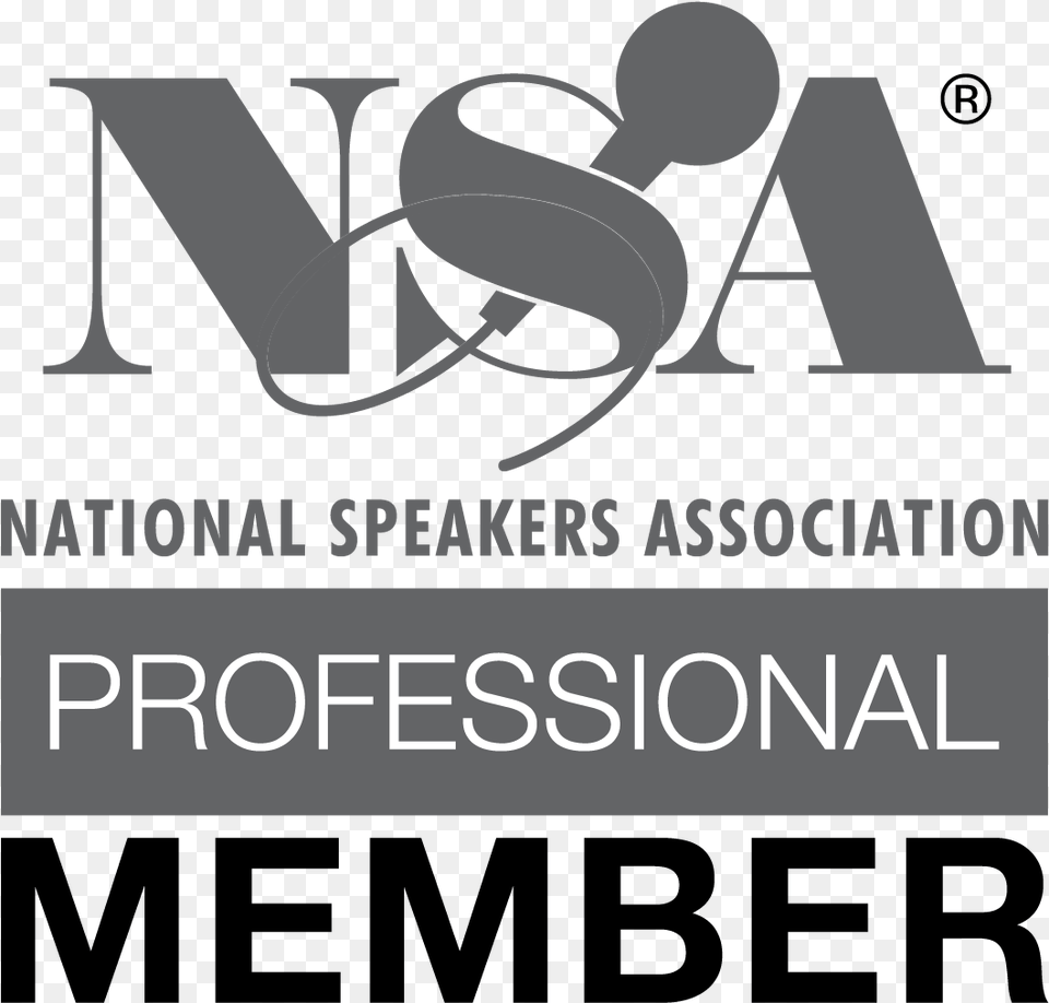 National Speakers Association Professional Member, Logo, Text Png Image