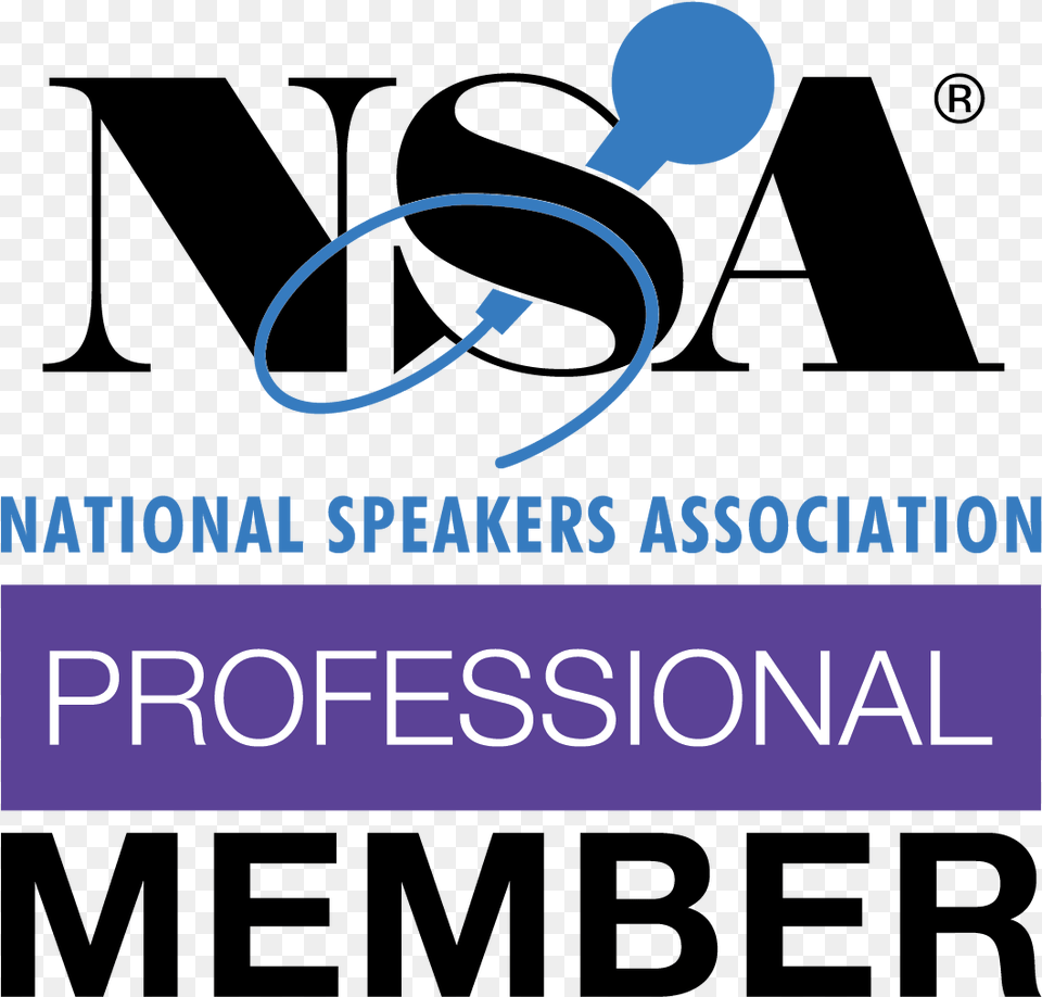 National Speakers Association Professional Member Png Image