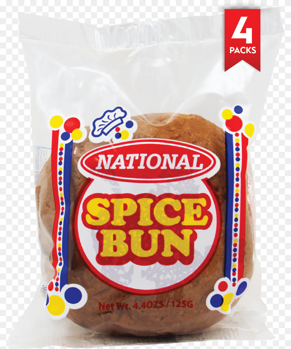 National Spice Bun Jamaica, Bread, Food, Ketchup Png Image