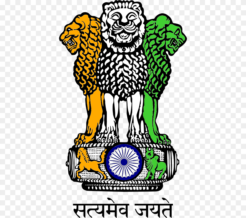National Symbols Icon Government Of India Symbol, Emblem, Wheel, Machine, Art Free Png