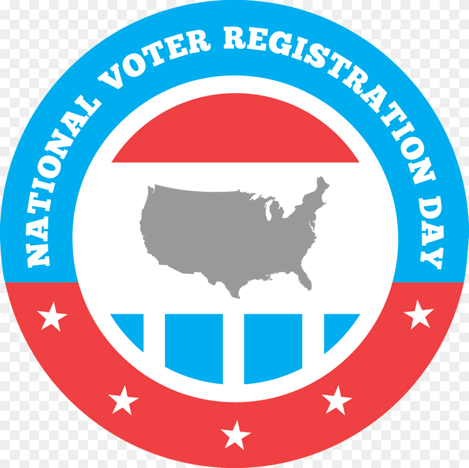 National Voter Registration Day, Logo, Symbol, Emblem, Badge Free Transparent Png