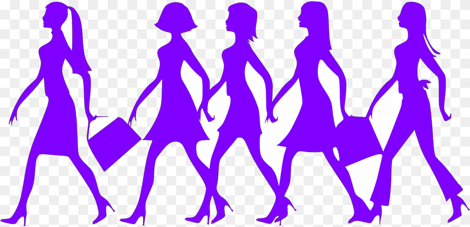 National Walk To Work Day 2018, Purple, Adult, Female, Person Free Png Download