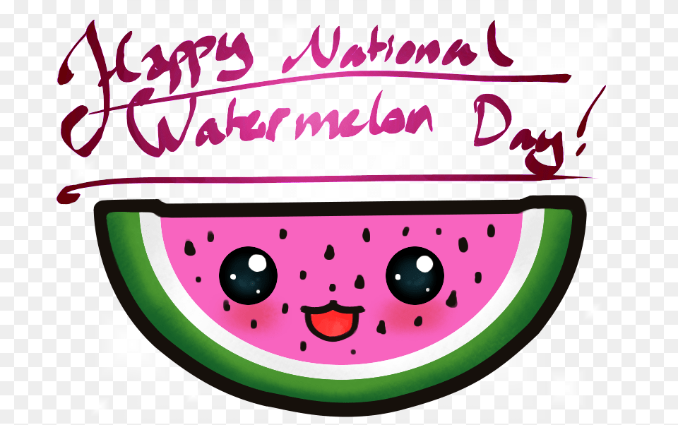 National Watermelon Day Clip Art, Food, Produce, Plant, Fruit Free Transparent Png