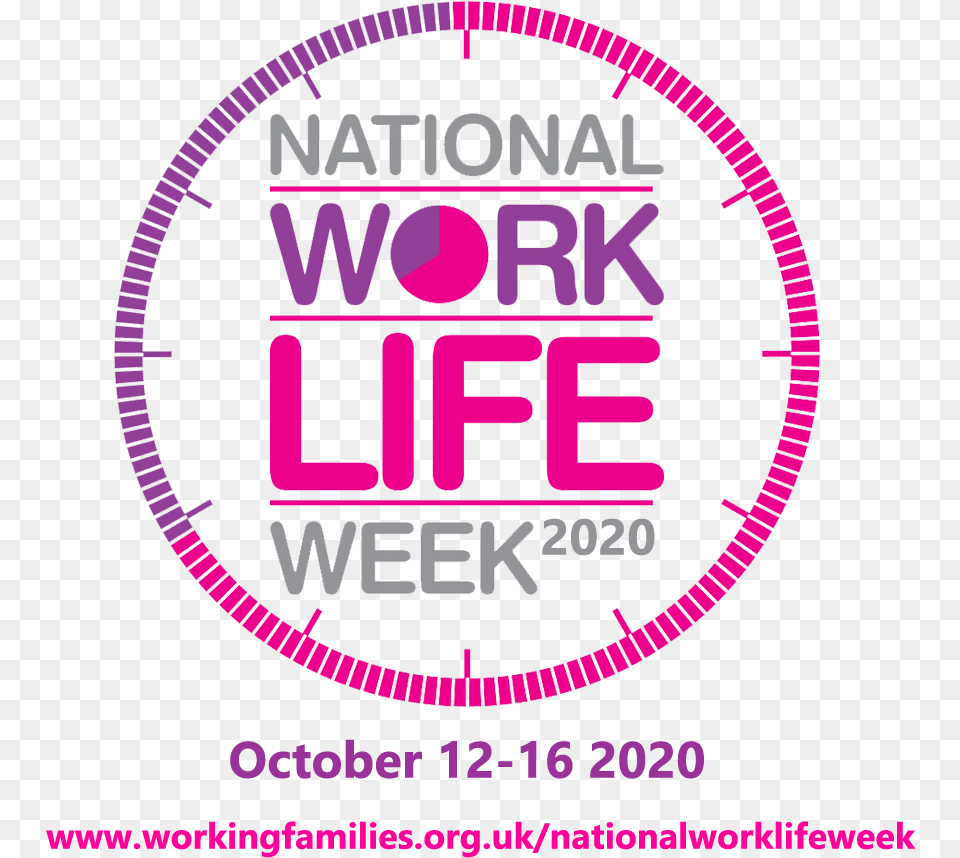 National Work Life Week Logos Dot, Purple, Advertisement, Poster, Disk Free Png