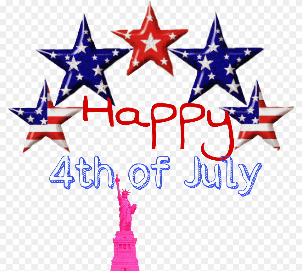 Nationalday Hey Happy 4th Of July Patriotic Stars, Star Symbol, Symbol, Person, Animal Png