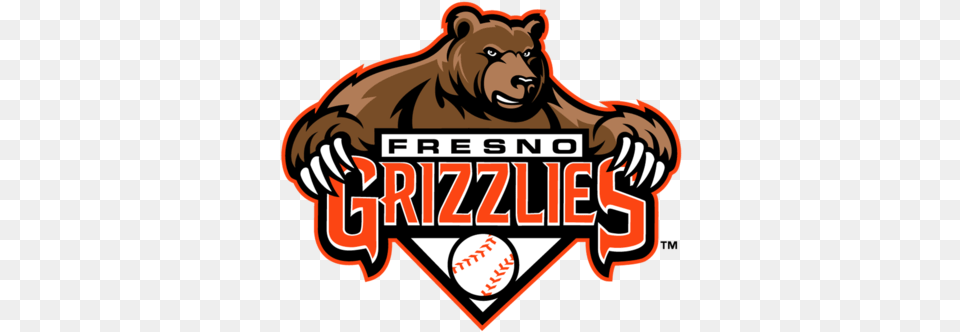 Nationals Headed To Fresno California Fresno Grizzlies Logo, Animal, Wildlife, Bear, Brown Bear Free Png Download