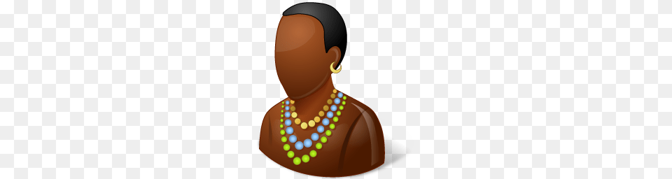 Nations African Male Icon Vista People Iconset Icons Land, Accessories, Jewelry, Necklace, Earring Free Png