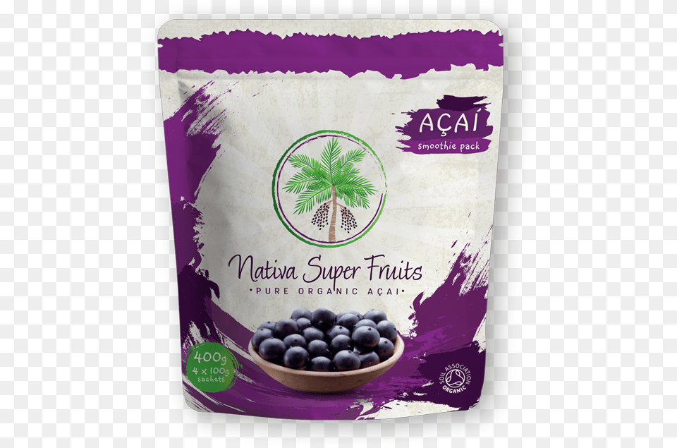 Nativa Super Fruits Acai Organic Frozen Pitaya Uk, Berry, Blueberry, Food, Fruit Png Image