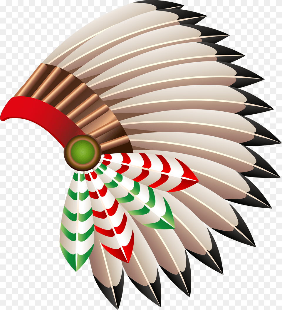 Native American Chief Hat Transparent Clip Art Png