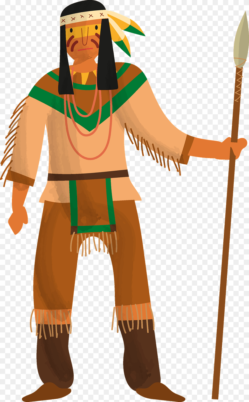 Native American Clipart, Person, Clothing, Costume Png Image